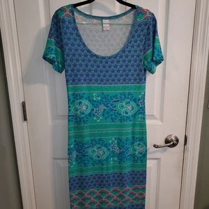 Floral Print Midi Dress